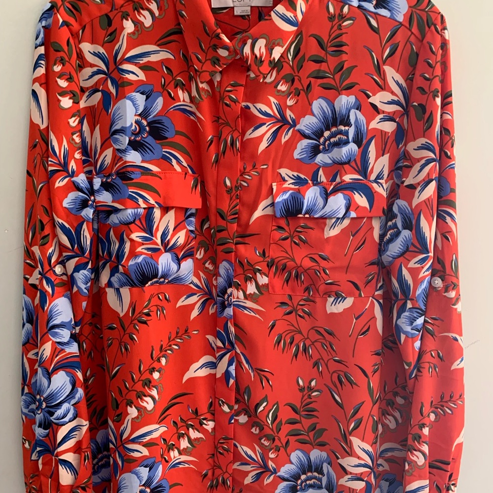 🎉SALE🎉Ann Taylor Loft Blouse L